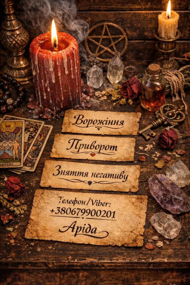 Магічна допомога в Києві. Приворот Київ. Ворожіння і зняття негативу.