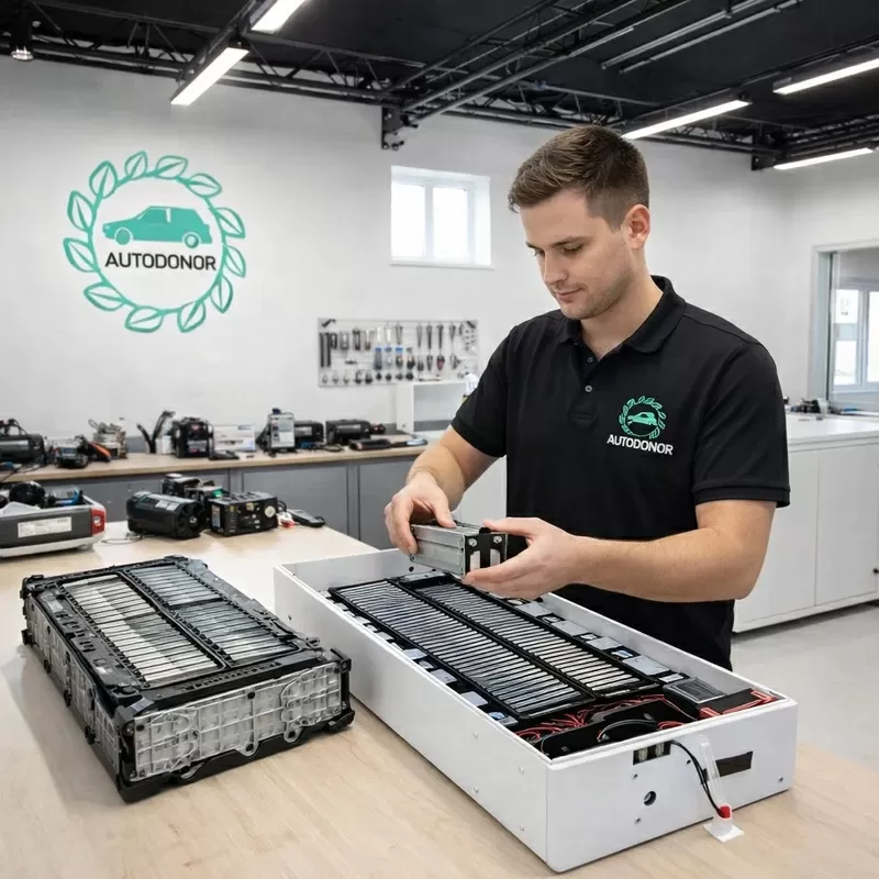 Накопичувач електроенергії 48V Li-ion 9.32 кВт·год Hyundai Kona Е63 5