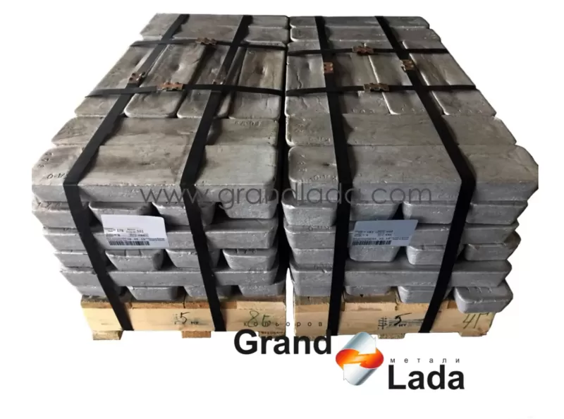 Кадмій чушка,  марка Кд0