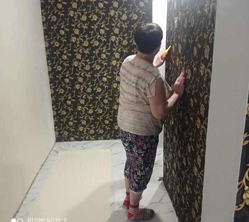 Поклейка обоев Теремки и другие районы 