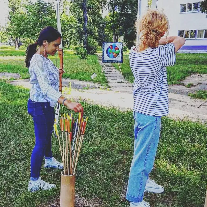 Виїзний тир зі стрільбою з лука на свято, корпоратив або захід 3