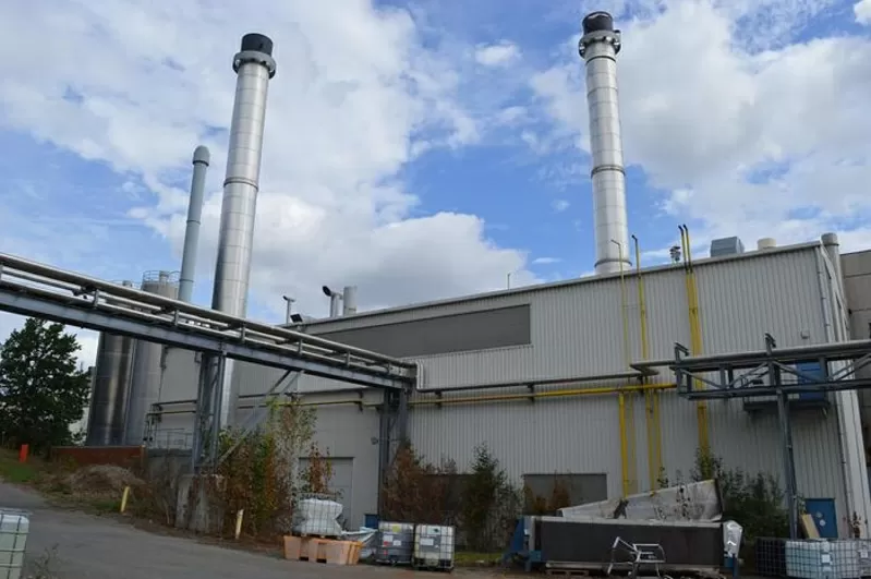 Електростанція на базі Siemens SST-300 на природному газі та біомасі.