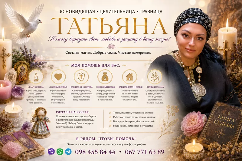 Сильнейшие ритуалы защиты, исцеления и гармонии отношений. Ясновидящая