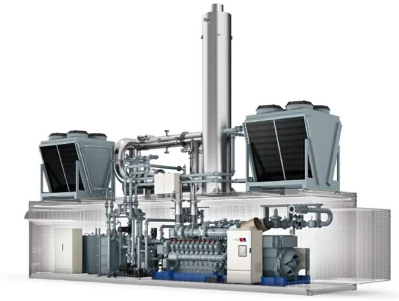 Газовий генератор 1500 Квт, когенераційна станція, MTU Німеччина. 2026 5