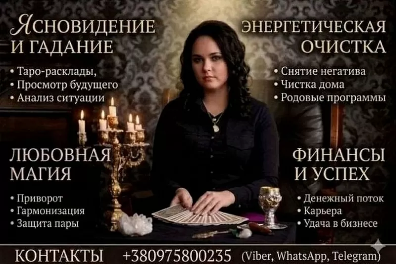 Эзотерик в Киеве. Гадание