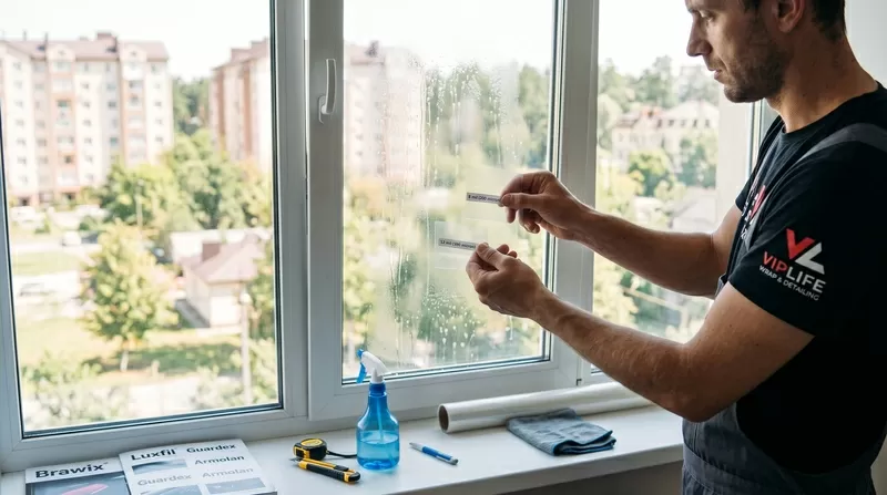 Бронепленка на окна от взрывной волны: Ирпень Буча