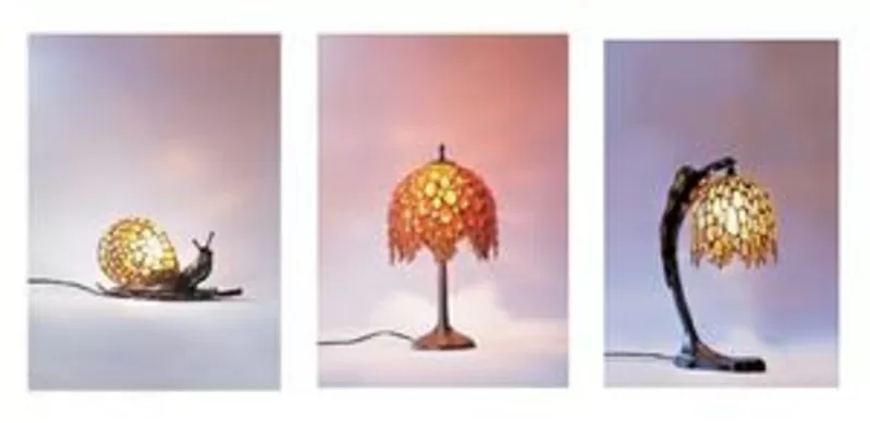 Люстры, бра др изделия из янтаря оптом из Польши!