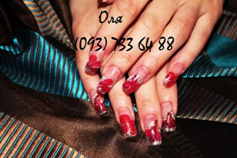 Наращивание ногтей на дому.Гель. Акрил. Киев.Цена. Фото. 2