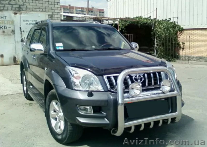 Дуга передняя на Toyota LC Prado 120. Дуга передняя на Toyota LC Prado