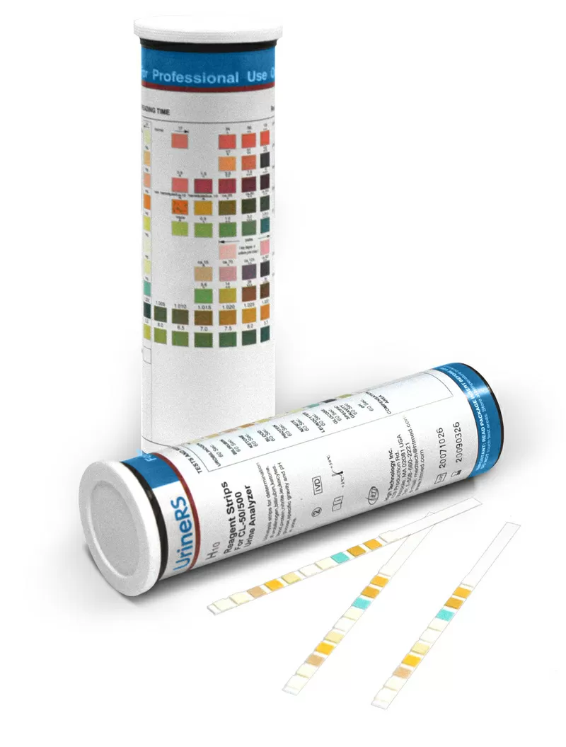 продам тест-полоски для анализатора мочи CL-50