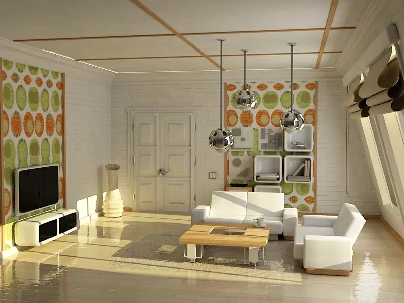 3d визуализация интерьера,  недорого 2