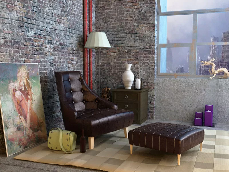 3d визуализация интерьера,  недорого