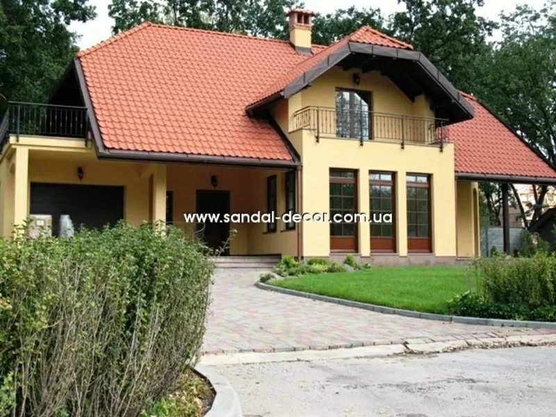 Декоративная отделка фасада. 2