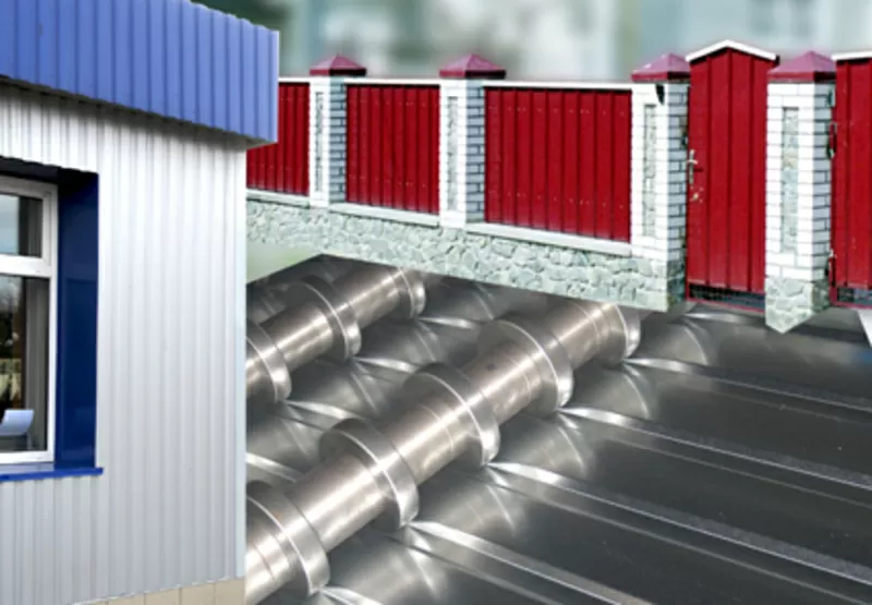 Металлопрофиль для заборов, кровли, фасадов