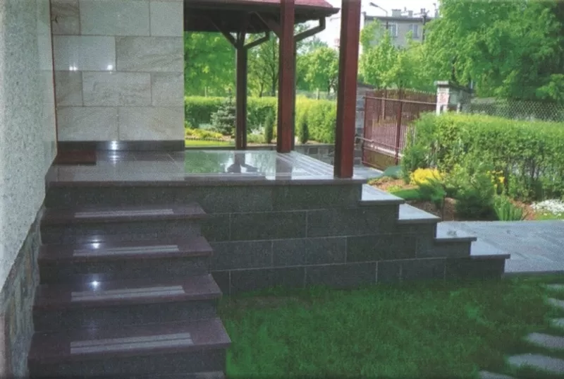 Облицовочные работы гранитом и мрамором 8