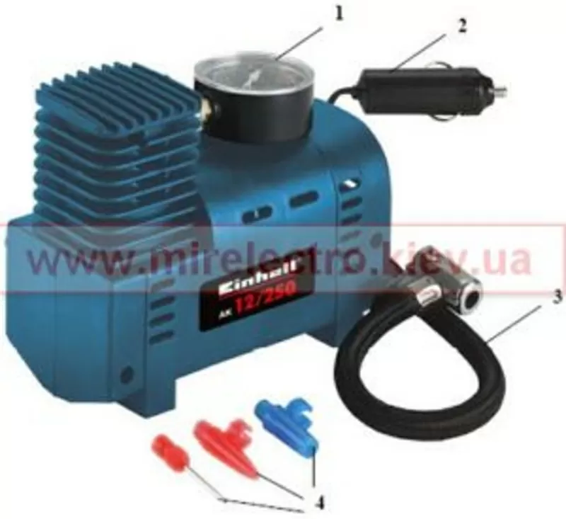 Автомобильный компрессор Einhell