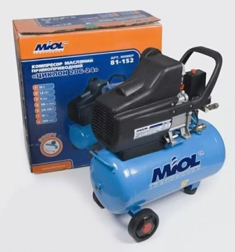 Компрессор Титан 206-50,  Торнадо 50 литров 360-50,  Шторм 600-50,  Орион 500