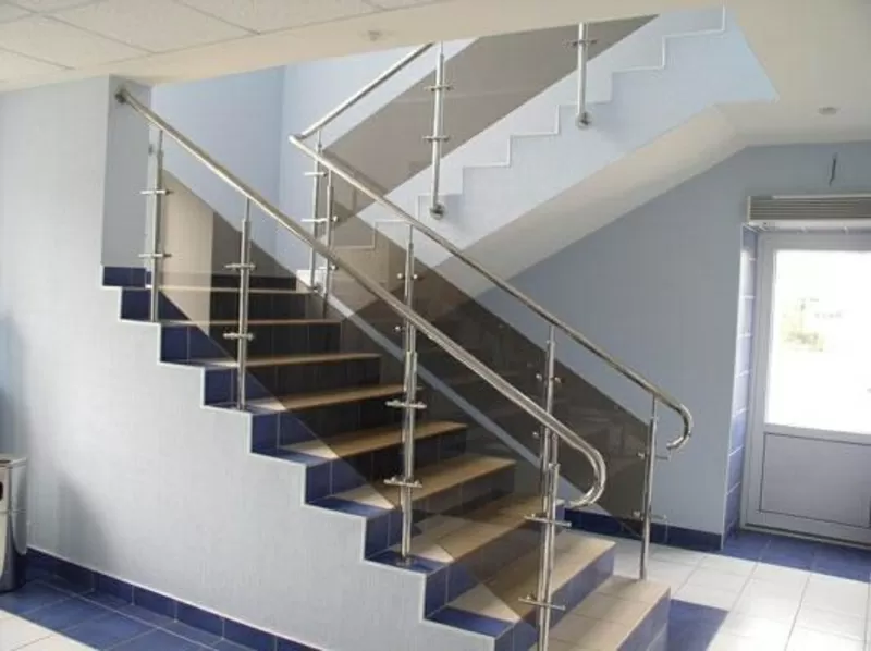 Перила та поручні з нержавіючої сталі  2