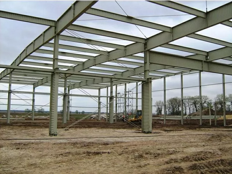 строительные и монтажные работы,  металлоконструкции, склады, ангары 4