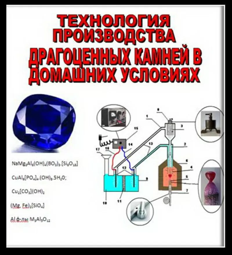 Технология производства драгоценных камней в домашних условиях