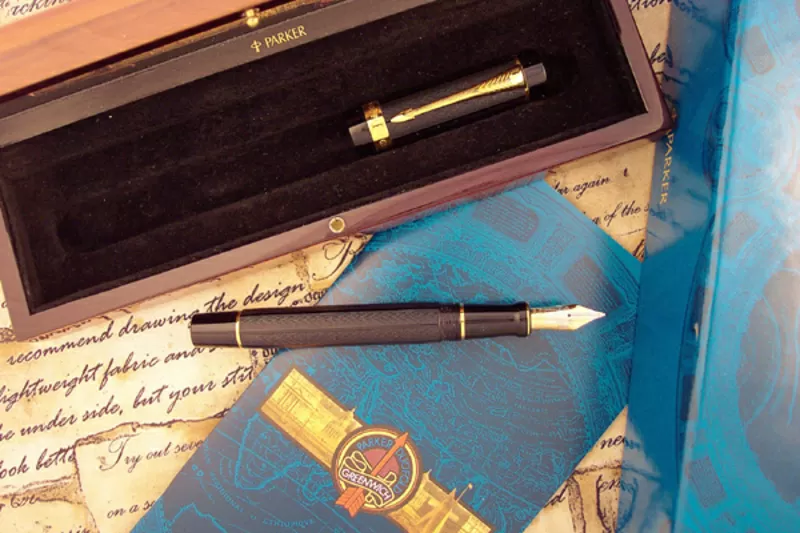 Продам авторучку Parker Duofold Greenwich Special Edition 2