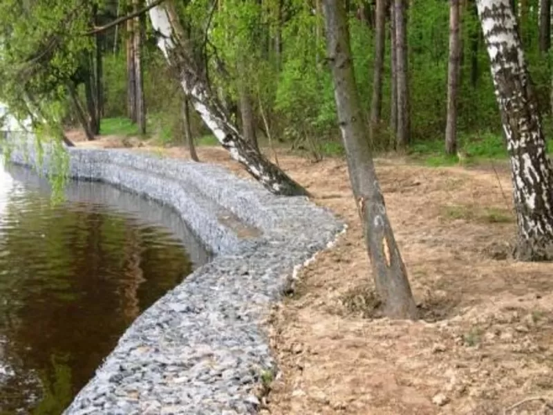 Берегоукрепление,  Система габион (044) 221-49-09 3