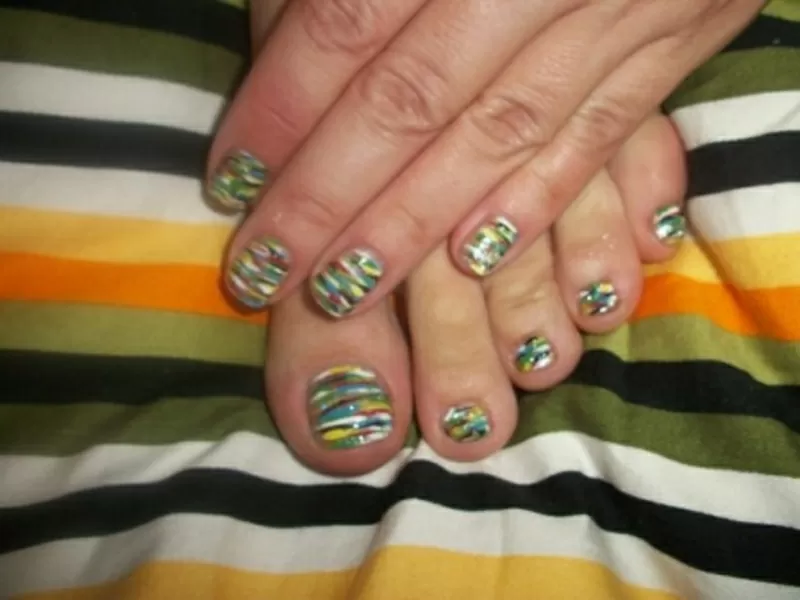 Маникюр Педикюр Наращивание ногтей Киев 3