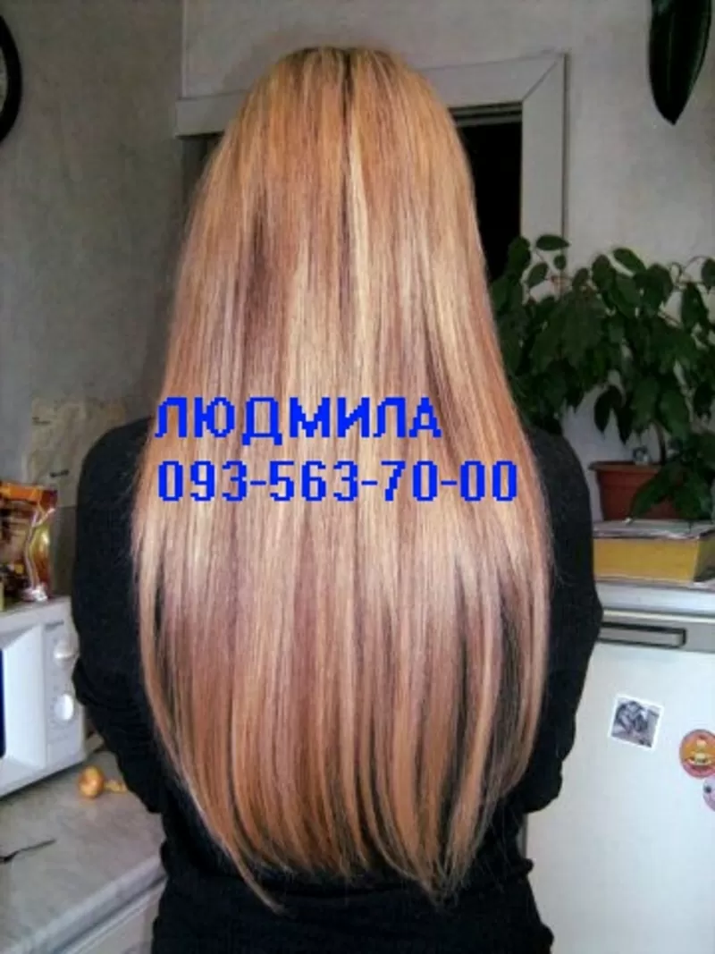 Наращивание волос в Киеве. Итальянская технология.