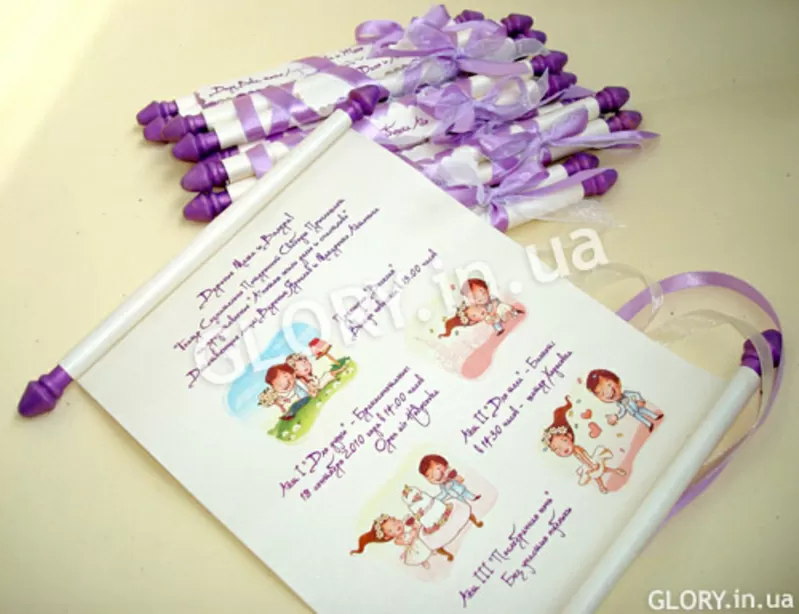 Яркие поздравительные Открытки на Юбилей - студия GLORY 7