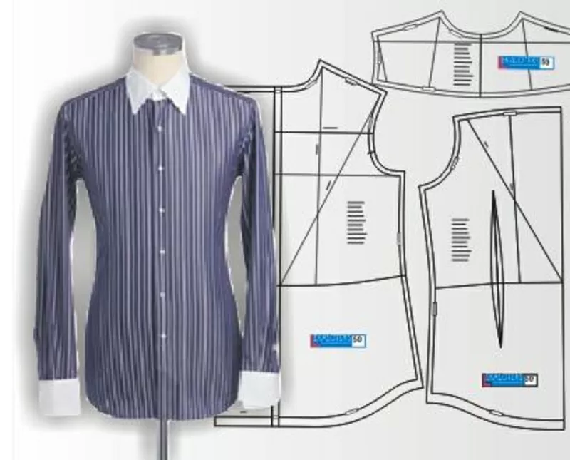 Разработка лекал одежды,  продажа готовых лекал.