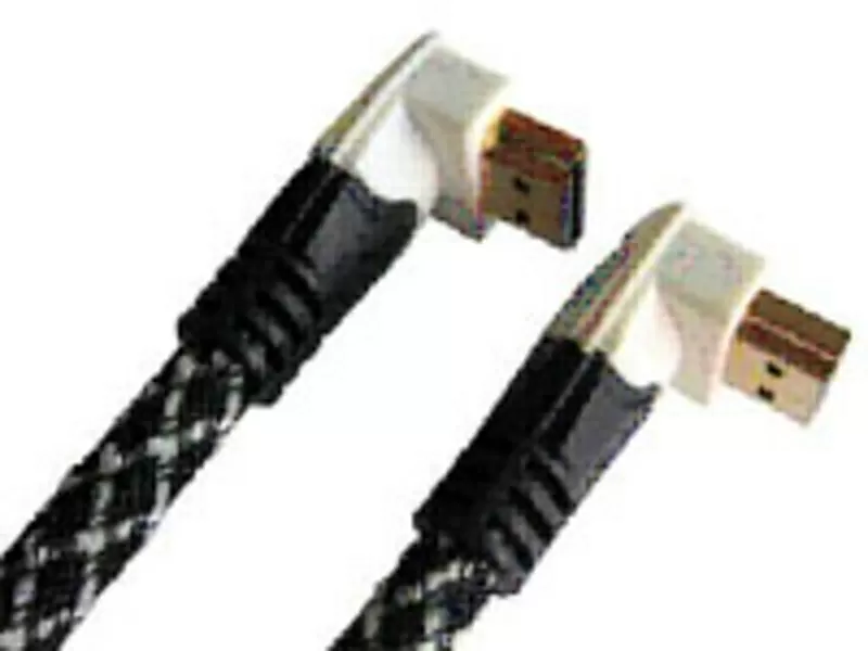 HAA24 - Угловые разъемы HDMI - кабель HDMI штекер - HDMI штекер версия