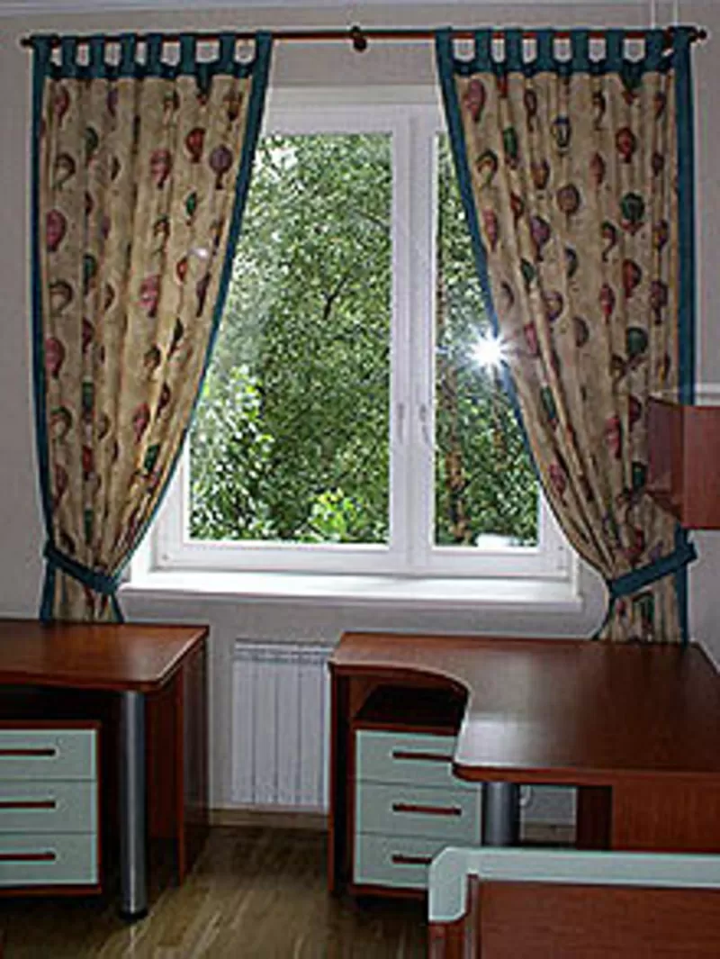 пошив тюли, штор, ламбрекенов . 3