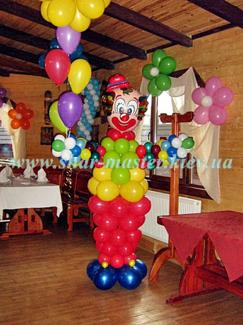 Воздушные шары Киев, воздушные шарики в Киеве , шарики на свадьбу Киев