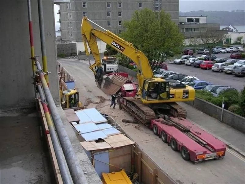 Перевозка строительной техники.