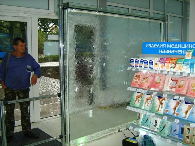 аквариумы, аквакамеры, водопады