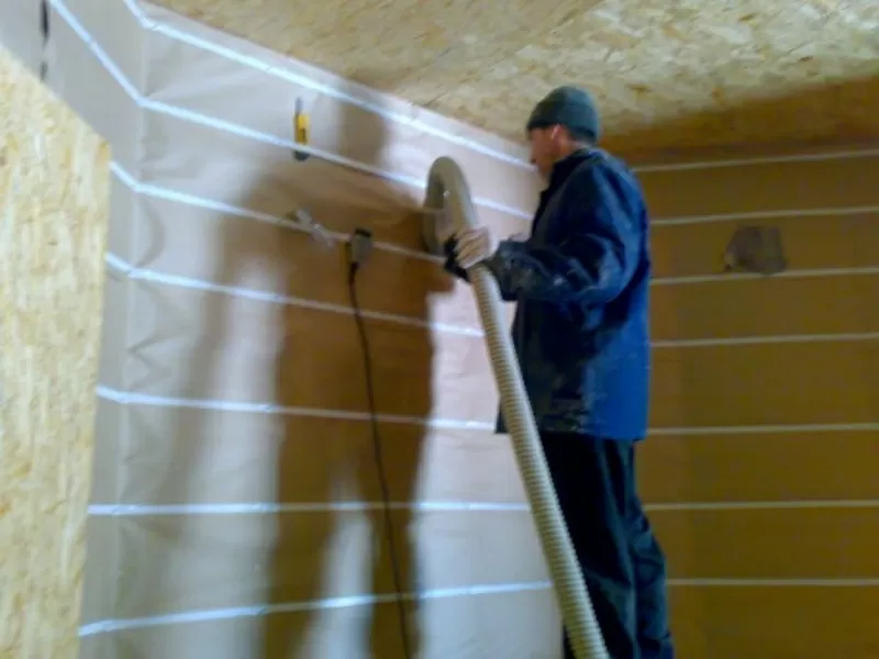 Утепление каркаснощитовых конструкций и сооружений