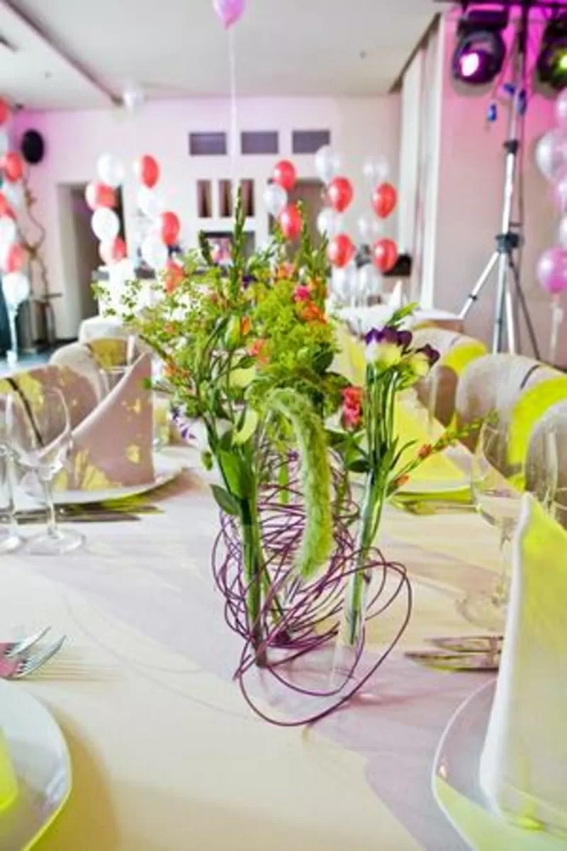 Банкет, Свадьба, Презентация, Выставка - цветочное оформление