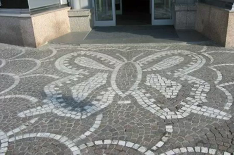 Укладка тротуарной плитки от производителя