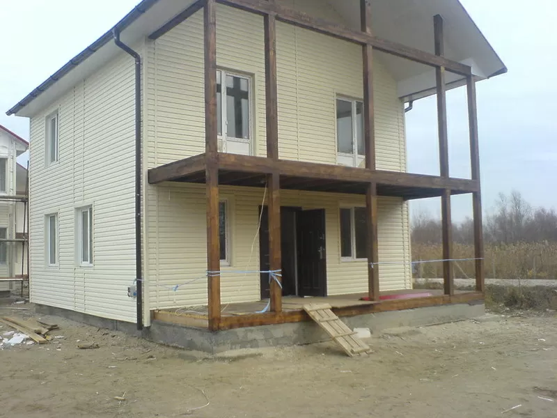 строительство сборных каркасно-деревянных домов   