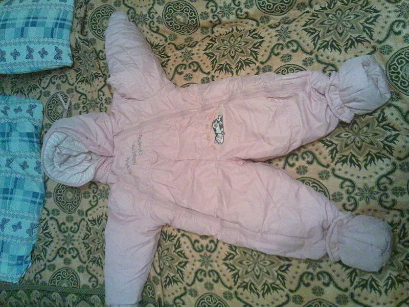 Демисезонный комбинезон теплый