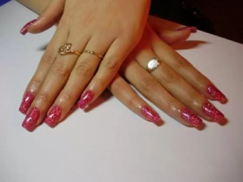 наращивание ногтей и обучение!!!