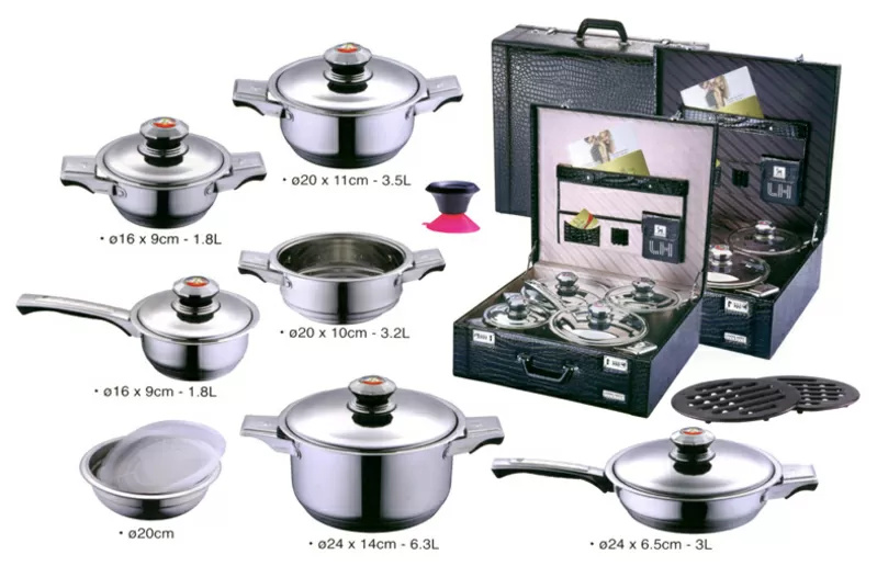 Посуда из нержавеющей стали