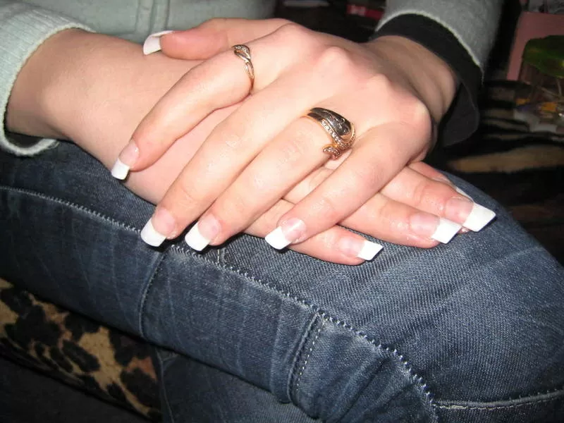 СКИДКИ НА НАРАЩИВАНИЕ НОГТЕЙ!!! ФРЕНЧ ЗА 100 грн 3