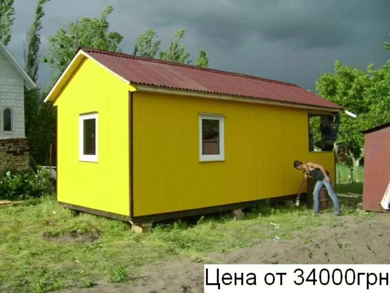 Дачные домики Бытовки Вагончики Магазины 9