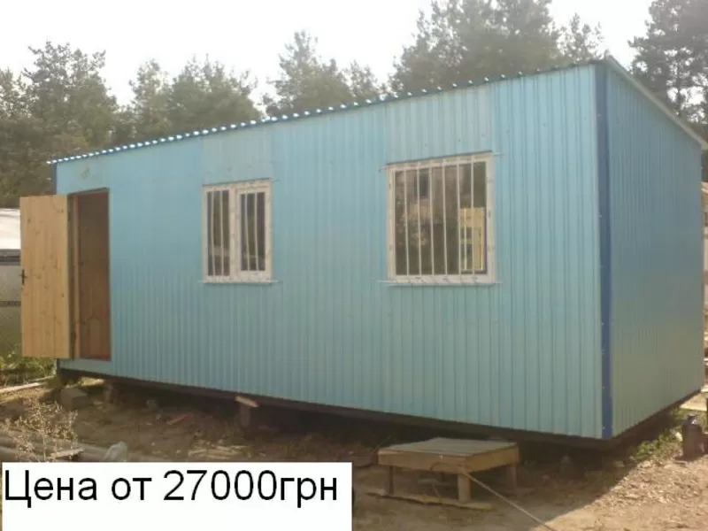 Дачные домики Бытовки Вагончики Магазины 11