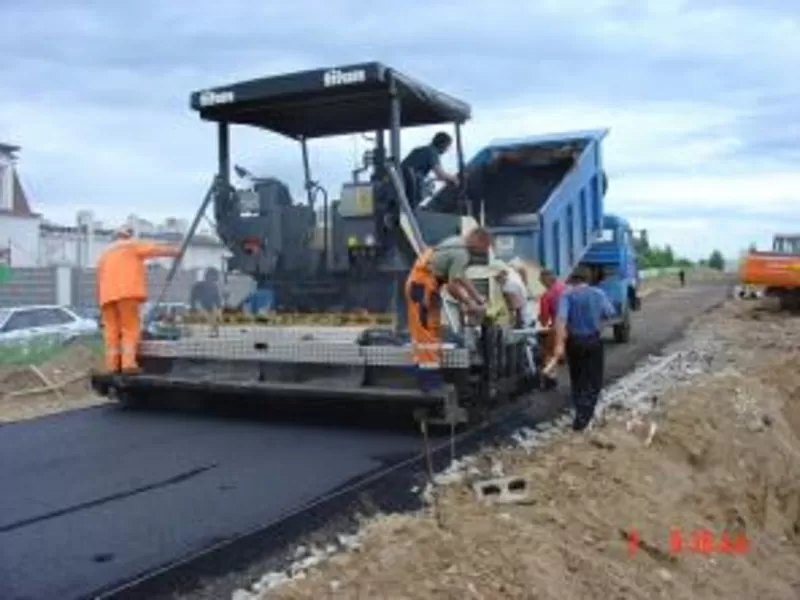 Асфальтирование и укладка тротуарной плитки