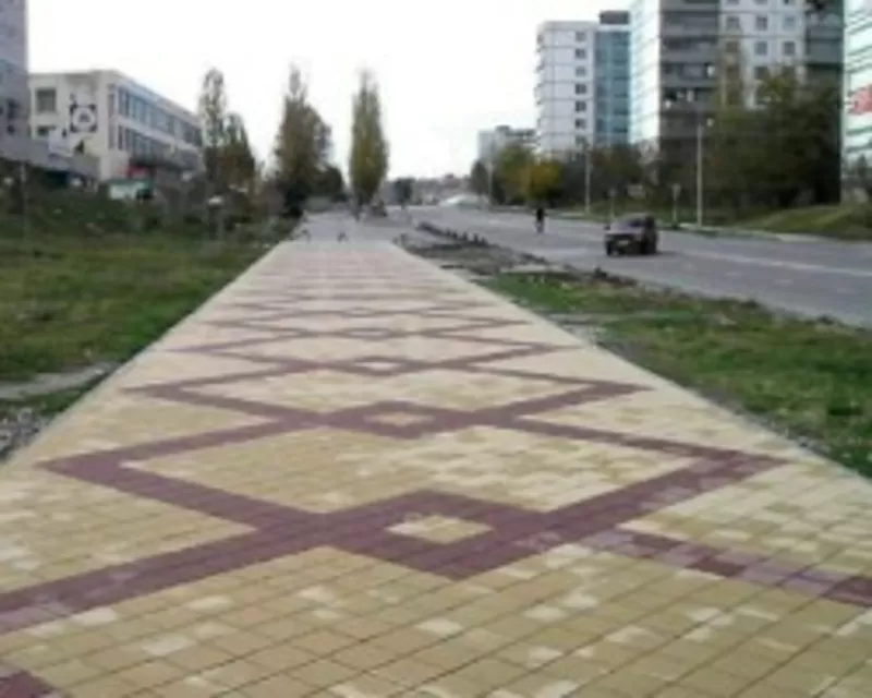 Асфальтирование и укладка тротуарной плитки 7