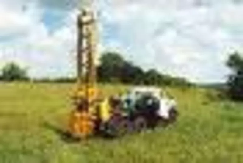 Бурение скважин .Монтаж инженерных сетей.