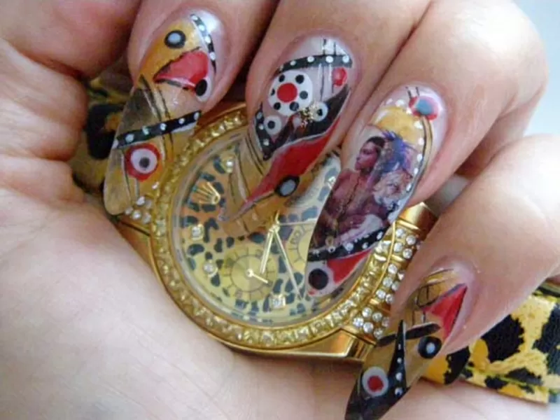 наращивание ногтей гель, биогель, аквариум