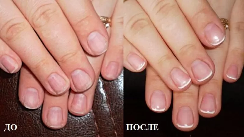 наращивание ногтей гель, биогель, аквариум 3